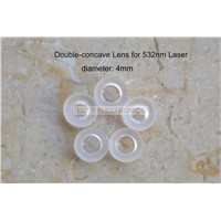 5 x Double Concave Glass Lens Diameter 532nm Beam Expander 4mm