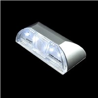 Convenient Auto PIR Infrared Wireless Sensor Motion Door Lock Light Keyhole 4 LED Lights Floodlight Outdoor Home Spot Lamp