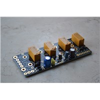 Audio signal Selector Relay Board/ Signal amplifier switching board
