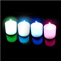 7 Color LED Changing Electronic Flameless Candle Lamp for party wedding birthday festival