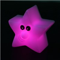 NFLC-Night light LED lamp shape cute Star colors changing kawaii for child
