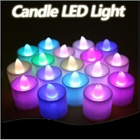 10PCS/lot,  LED lovely Candle 7 Color Change good night light , Night Lamp, Hanging/Table Lamp,bedroom lighting