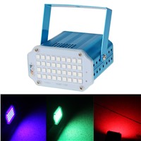 Stage Light Projector 36 LED 36W RGB DJ Disco Party Show Light Stage Laser Pointer Lighting Strobe Flash Stage Pattern Lights