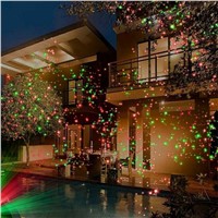 IP65 Wireless Control Laser Christmas Light Star Projector Waterproof for Seasonal Decorative Valentine Wedding Party Holiday