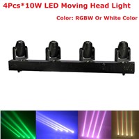 2017 HOT LED Bar Beam Moving Head Stage Light 4X10W RGBW 4IN1 LED Beam Lights Perfect For Party Wedding Disco Events Lighting