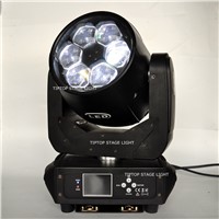 Gigertop TP-L672 280W Led Zoom Moving Head Light 6x40W 0S-RAM Original High Bright Small Bee Eye Stage Lighting Pan 540 Tilt 180