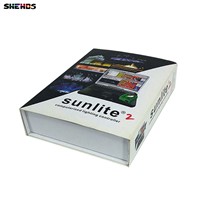 Sunlite Suite2 FC DMX-USD Controller for  for Party KTV Disco DJ Stage controlling software,SHEHDS Stage Lighting.