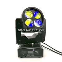 4x10W Mini Led Moving Head Multicolors LED Beam Moving DJ Party Stage Head Lights DMX 14/16 Channels Good Quality