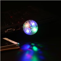 Portable USB Stage Lamp Disco Light Stage Party Lighting Color Changing 4w