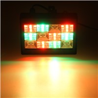 20W AC100-240V 12x RGB LED Strobe Flash Light for Disco Party DJ Strobe Light Sound Activated Stage Lighting Effect