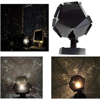 Three Bulb Light Colors Romantic Astro Star Sky Laser Projector Cosmos Night Light PET+ABS Lamp Starlight Projection Lamp Kit