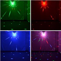 AUCD RGB Colorful LED Crystal Light Big Magic Ball AUTO Rotated Sound DMX Disco DJ KTV Party Home Stage Lighting MB-2