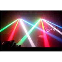 New 8X6W LED fan beam lights KTV bar lights KTV bars laser stage lights