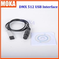 Usb dmx controller 512 Interface Adapter LED DMX512 Computer Stage Lighting Controller Dimmer Interface Converter