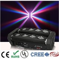 New Moving Head Led Spider Light 8x12W 4in1 RGBW Led Party Light DJ Lighting Beam Moving Head DMX DJ Light