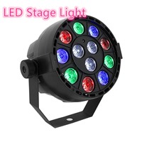 RGB 8 Channel LED Stage Light with12 LED Par Light RGB PAR LED DMX Stage Lighting Effect KTV Bar Club Wedding DJ Live Show