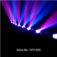 (2pcs) quick shipment new led spot moving head light LED RGB DJ Mini LED Spot/Gobos Moving Head Stage Light