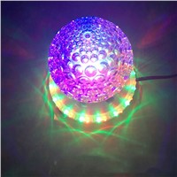 3W Auto Rotating Red Green Blue LED projector Stage Light DJ bar disco Magic Ball Lights Christmas Halloween party effect lights