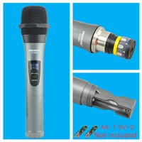 Freeboss Professional Microphones Dual Channel Handhelds Whole Metal Shell Mic Karaoke System Family Party Wireless Microphone