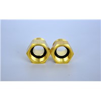 TIPTOP Co2 Jet Machine Spare Parts High Pressure Gas Hose Co2 Brass Fitting Connector Big/Small 21.4mm/20mm Diameter Co2 Jet