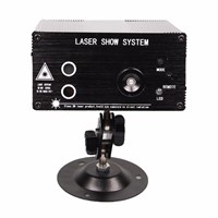 Full Color Party Show Stage LED Laser Projector Light Red Green Blue with Remote Control Switch Laser Projector