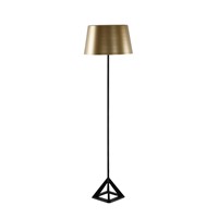 Simple Modern Floor Light gold color metal Nordic Triangle Iron Table Lamp Office Bedside Table Desk E27 6W LED lamp collection
