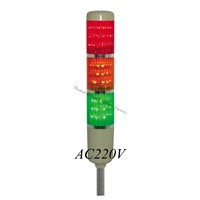 AC220V Safety Stack Lamp Red Green Yellow Flash Industrial Tower Signal Light LTA-205 Red,green,yellow