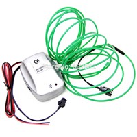3 Meter EL Wire+ 2.3mm + Dc12V Sound Activated Inverter with stabilized voltage+ + Mix Order Available