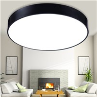 QLTEG  Minimalism LED ceiling light Round  simple decoration fixtures study dining room balcony bedroom living room ceiling lamp