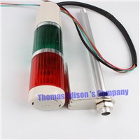 12V 24V 110V 220V Safety Stack Lamp Red Green Yellow Flash Industrial Tower Signal Light LTA-205 Red and green indicator light