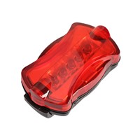 Super Bright Bicycle LED Rear Lamp Tail Back Light 6 Flash Modes Waterproof Bicycle LED Light Red  MFBS