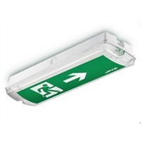 8w mount ceiling led exit sign led emergency exit Lights 10pcs/lot  Input voltage :220-240VAC CE,ROHS,Emer 3hrs DHL Free freight