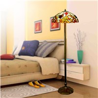 Creative Tiffany color glass floor lamp luxury interior lighting lighting floor lamps