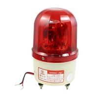 DC 24V 10W Red Rotating Flash Light Industrial Signal Warning Lamp LTE-1101
