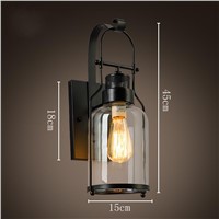 Vintage Industrial Wall Sconces Retro Wall Light for Living Room Dining Room,Kitchen Cafe Bars Table Lamp Light Lighting