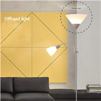 Hot Christmas Decorations Modern LED Floor Reading Lamp Light with 2 Disfused Lights For Home lambader For Living Room&amp;amp;amp;bedroom