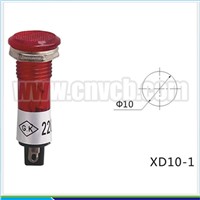 ZS110 CE RoHS 10mm mini pilot elevator indicator light alarm indicator light 24v dc