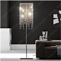 A1 European luxury crystal lamp bedroom minimalist modern living room floor lamp lighting lamp vertical creative departments