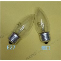 220V25W40W bulb lamp bulb E27 incandescent lamp decorative lamp bulb tip E27