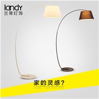 Overhanging Floor Lamp with Arch Extending Rod 180cm Height Superior Level of CRI, Color Rendering