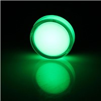 380V 20Ma 21Mm Thread Diameter Green Led Pilot Panel Indicator Light