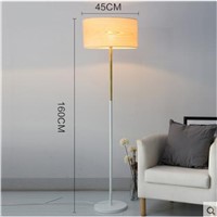 Creative Modern Nordic Wood Fabric Led E27 Floor Lamp for Living Room Bedroom Study Decor Light H 160cm 1710