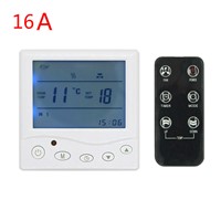 16A 3A programmable thermostat Digital Temperature Controller radio control for underfloor heating boiler heater room radiant