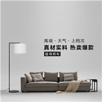 A1 NEW Floor lamp creative atmosphere simple living room coffee table bedside lamp study fishing lamp FG834