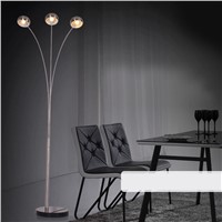 Modern Style High Quality Stainless Steel Floor Lamp Light with 3 E14 Lights Stand Lamp Lambader For living Room &amp;amp;amp; Bedroom