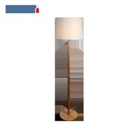 A1 Nordic simple solid wood foot standing lamp Japanese living room bedroom study table bedside lamps