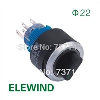 3 position selector switch with light(PB223WY-22X/33/G/12V)