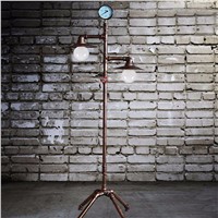 Lamp Light Floor Lamp Industrial Bar Creative Studio Retro Water Pipe Floor Light for Indoor Decoration