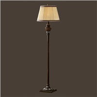 2017 new Wood Floor Design Light Antique Modern Living Room Bedroom Lighting Luxury LED Resin Retro Floor Lamp Home Lighting