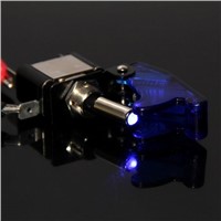 High Quality toggle switch 20A 12V ON / OFF switch with LED display NEW + dust cover